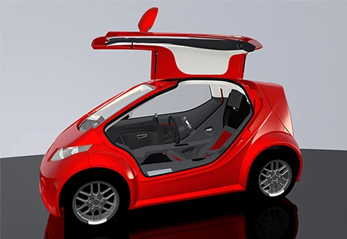 Designed around a hybrid space frame the Colibri employs gullwing’ styled doors for weather protection and enhanced ingress/egress