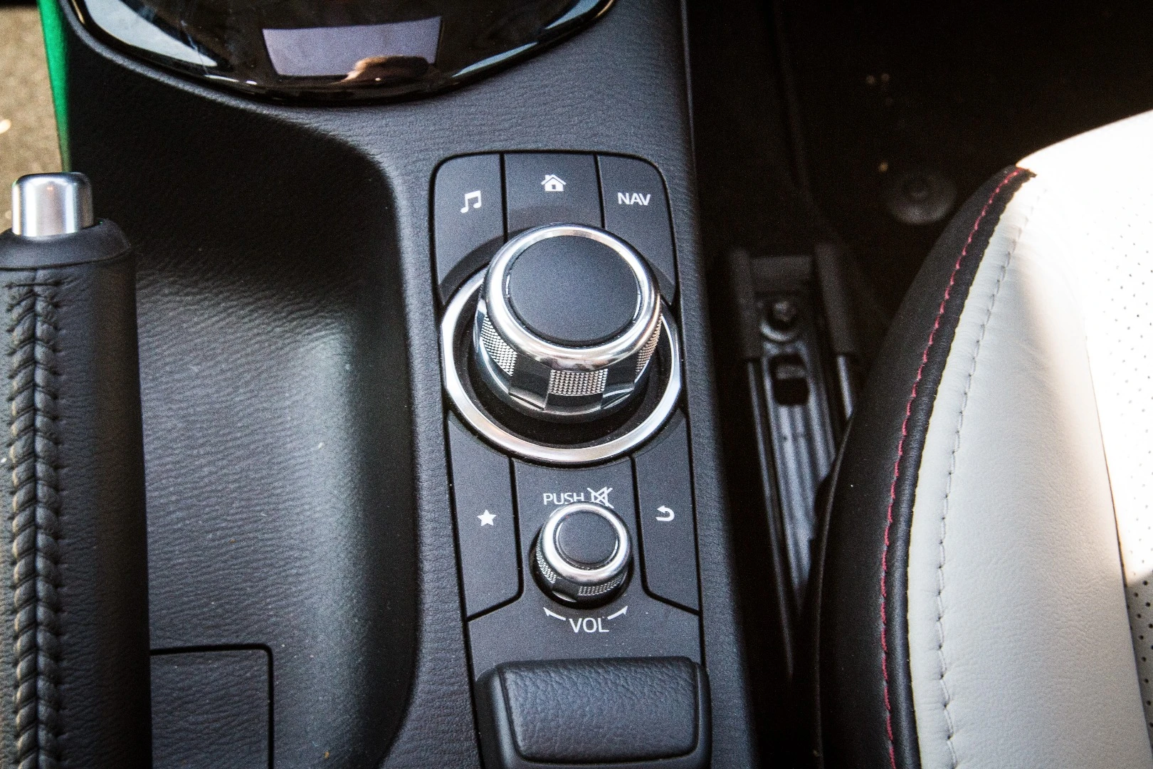 The car's infotainment system is dead easy to use, and the controller mimics BMW's iDrive