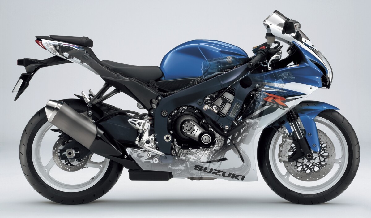 The 2011 Suzuki GSX-R600 and 750