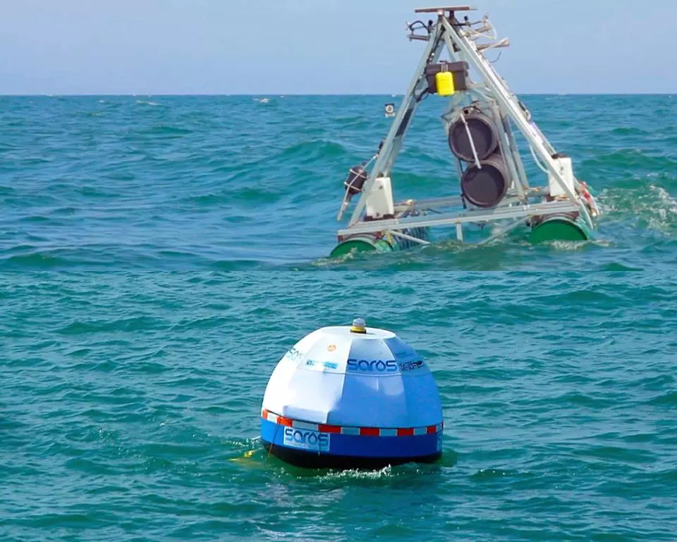 Two generations of the SAROS wave-powered desalination system prototype