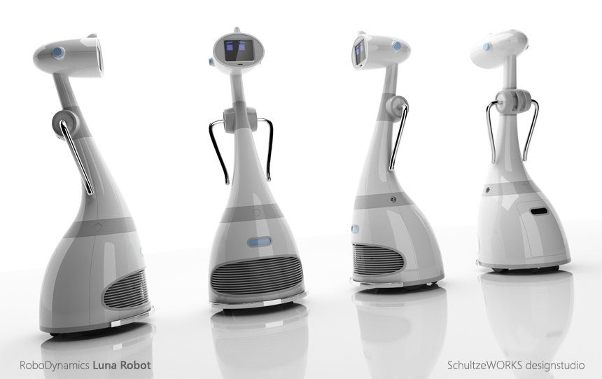 The mysterious debut of Luna the personal robot