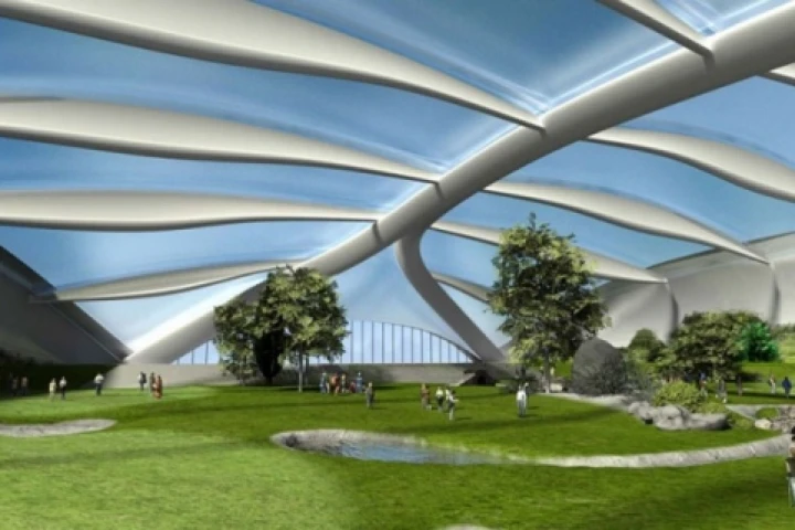 Plans for the world's largest indoor golf facilityImage: www.indoorgolfarena.eu
