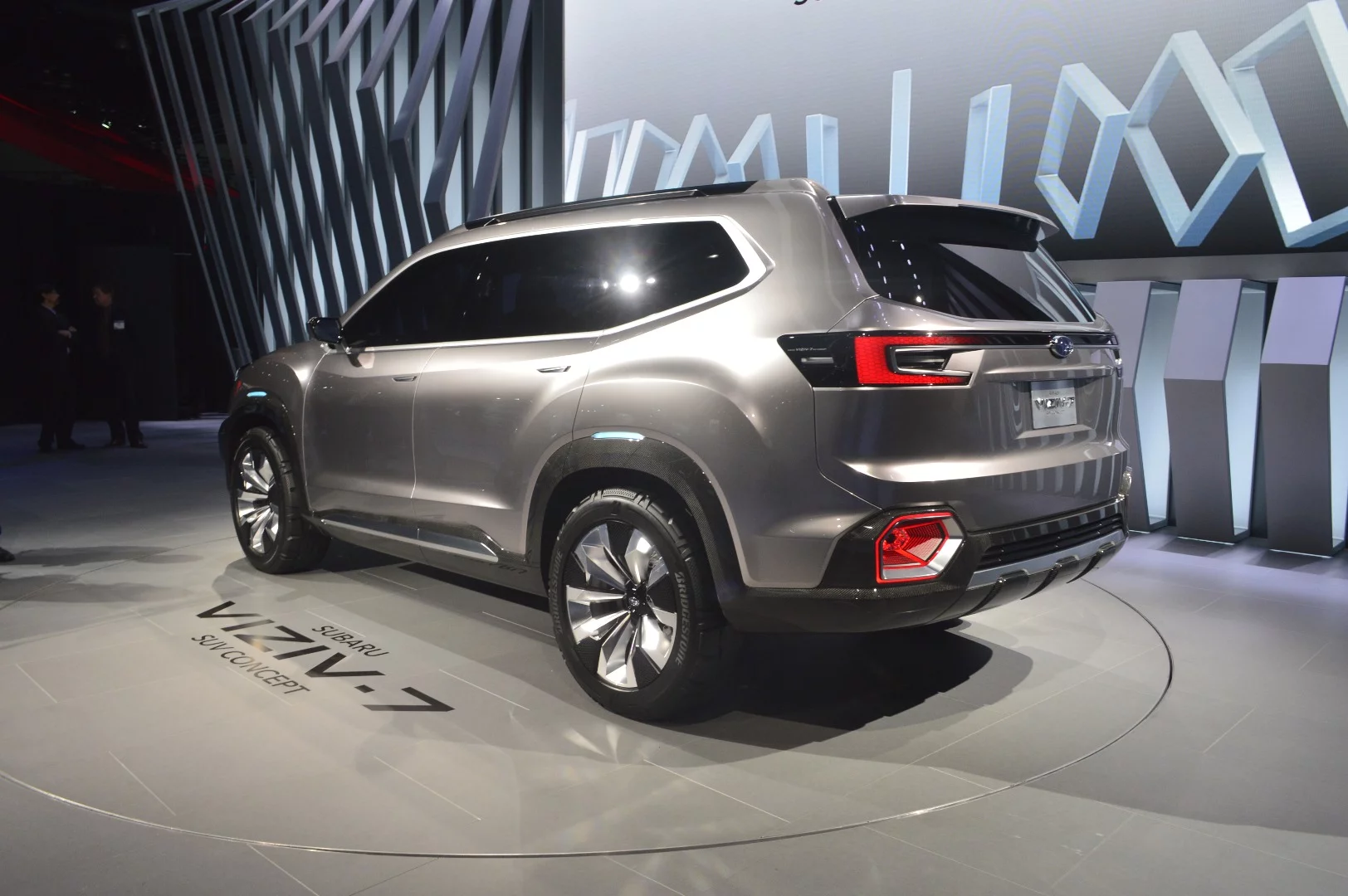 The Viziv-7 has room for seven inside