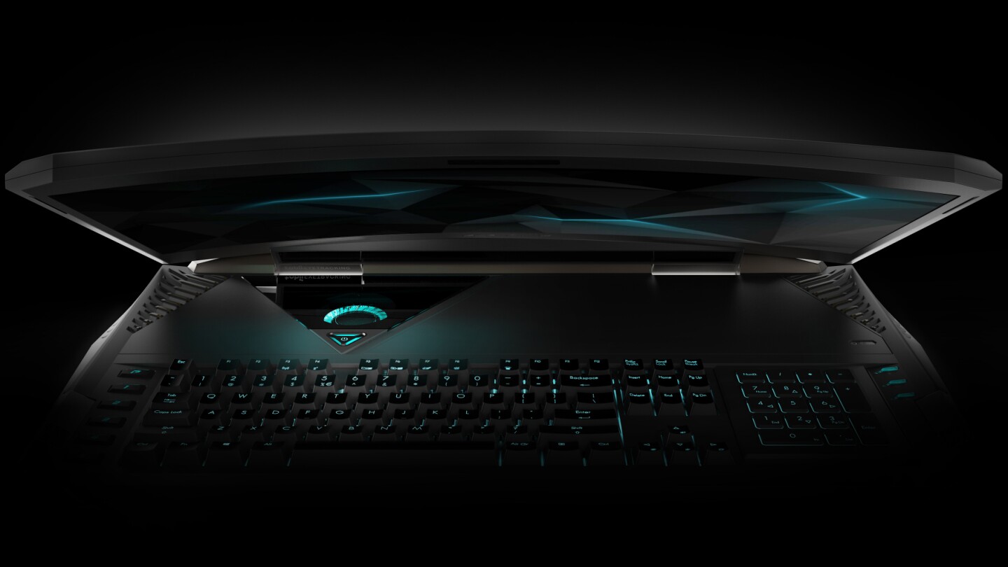 The Predator 21 X features a 2,560 x 1,080 curved display and dual GTX 1080 graphics cards