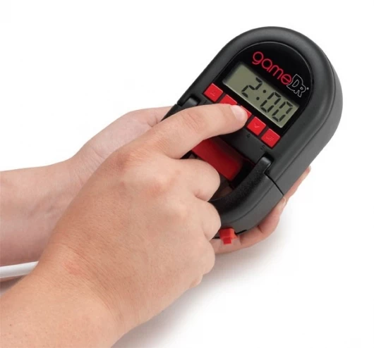 Just what the doctor ordered: the GameDr Video Game Timer aims to eliminate child/parent conflicts – simply set the built-in clock and plug the power cord of the game console into the GameDr Video Game Timer