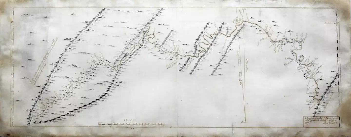 Three Manuscript Maps delignating the Land of Lord Thomas sixth Lord Fairfax of Cameron (1693-1781) sold for $625,000 at Arader Galleries on October 10, 2020