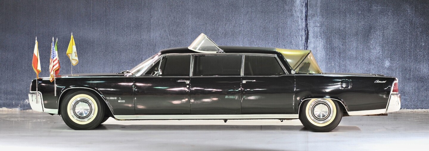 The Popemobile. Photo: Theo Civitello