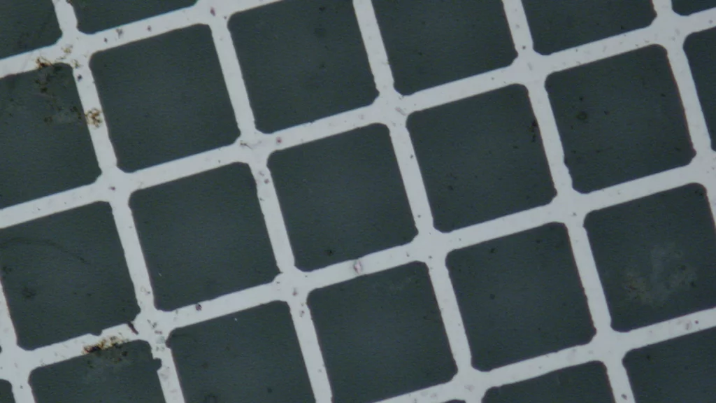 The hybrid film combines a single-layer sheet of highly conductive graphene with a fine grid of metal nanowire