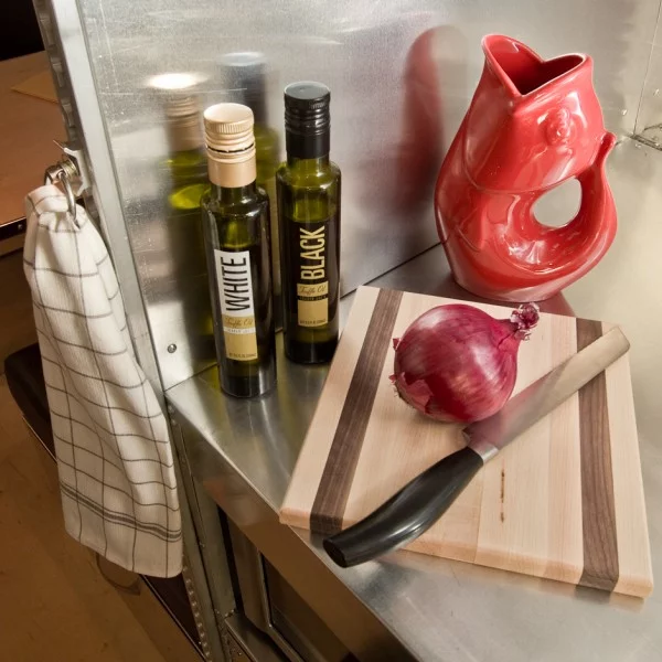 The Bowlus Road Chief galley