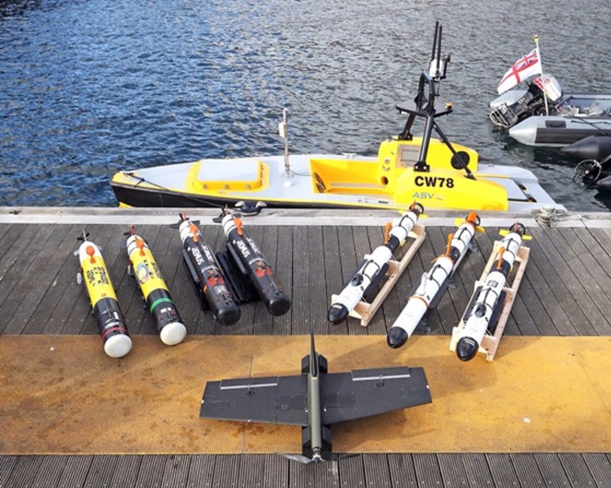 Unmanned Warrior tested autonomous systems in the sky, on the surface, and underwater