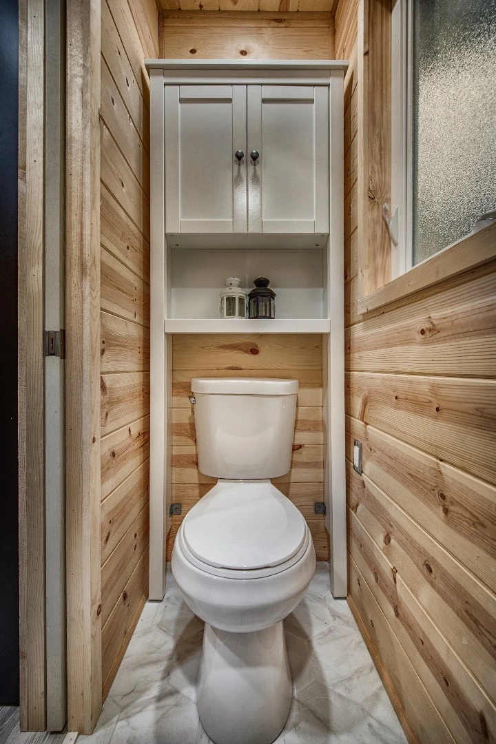 The Acorn's toilet