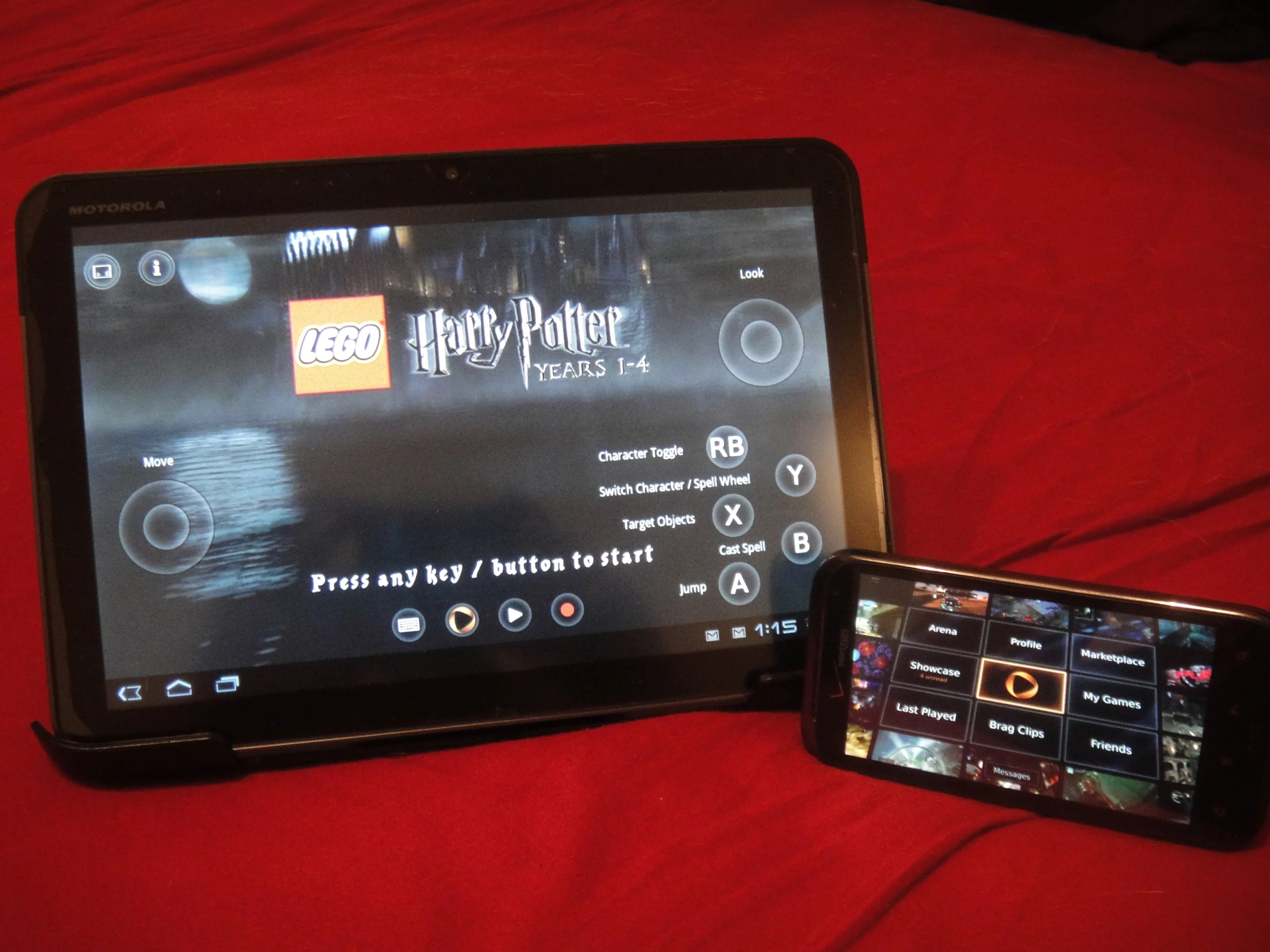 OnLive's app allows their on-demand video game service to function through any Android device