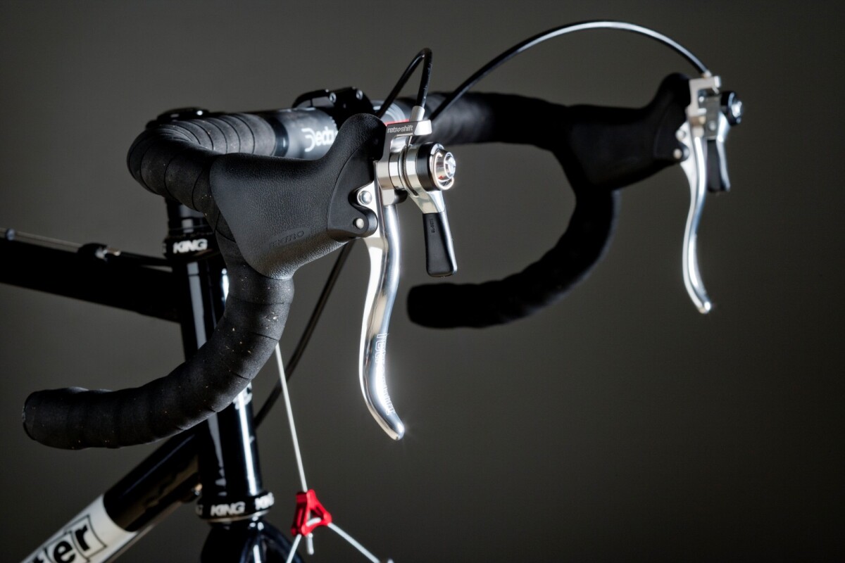 Retroshift combines barend shifters with brake levers