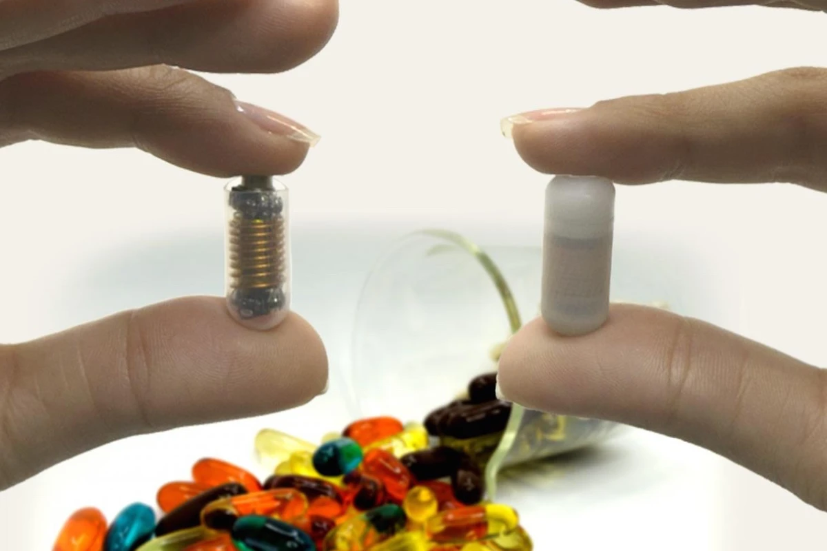 The capsule makes real-time "gas reports" from within the gut