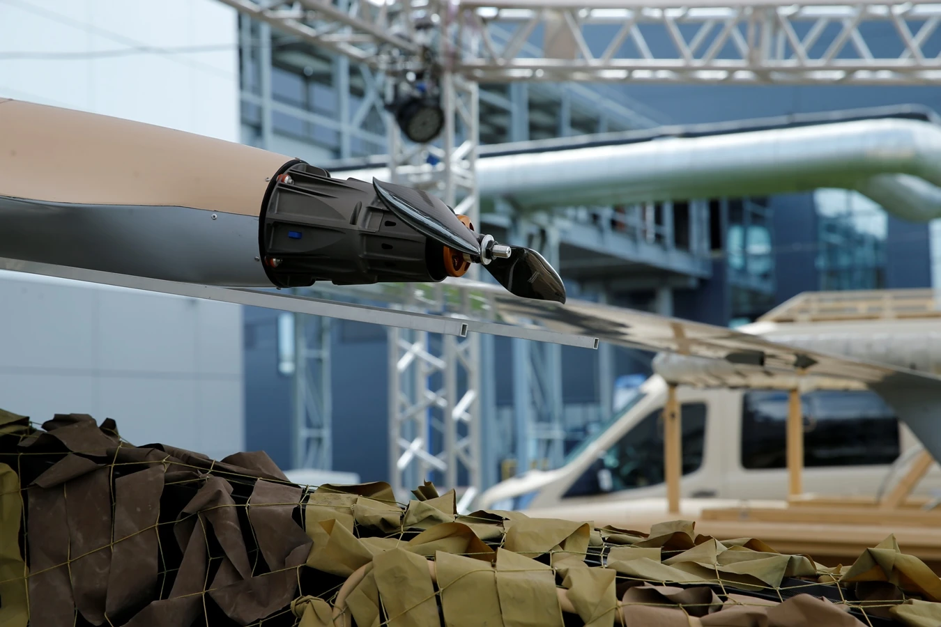 Drones were also revealed in the launch