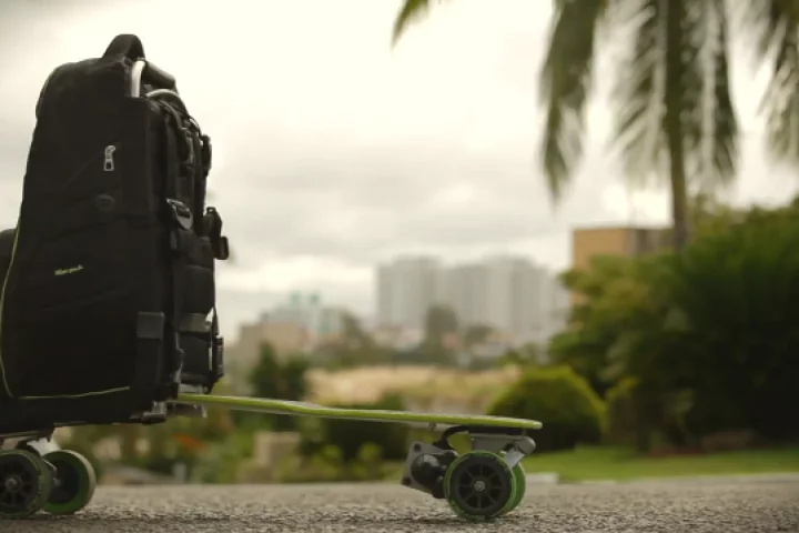 Movpak is billed as the world's first backpack electric vehicle (Photo: Movpak)