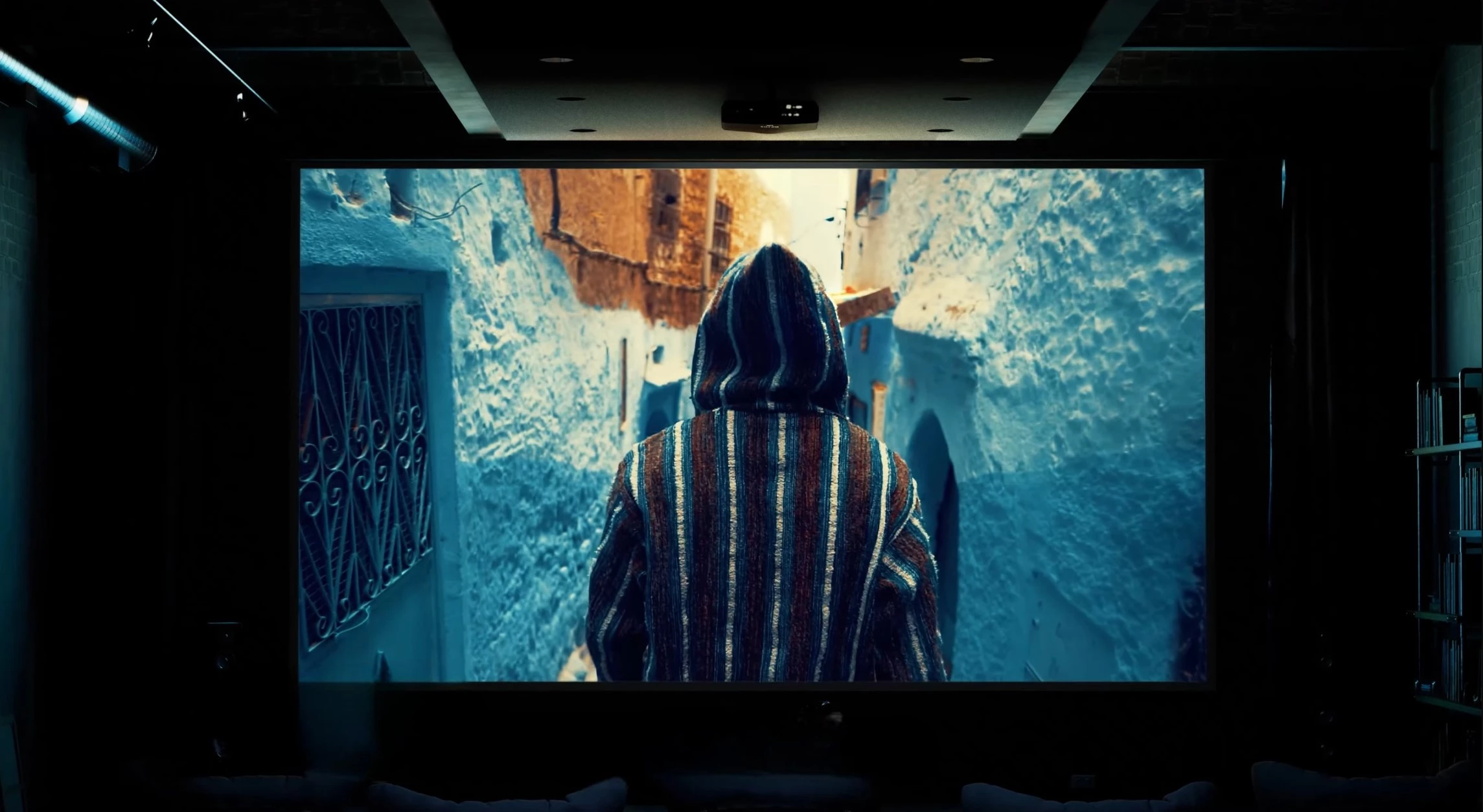 The W5850 puts out 2,600 lumens, and can throw 180-inch 4K visuals from around 13 feet from the screen