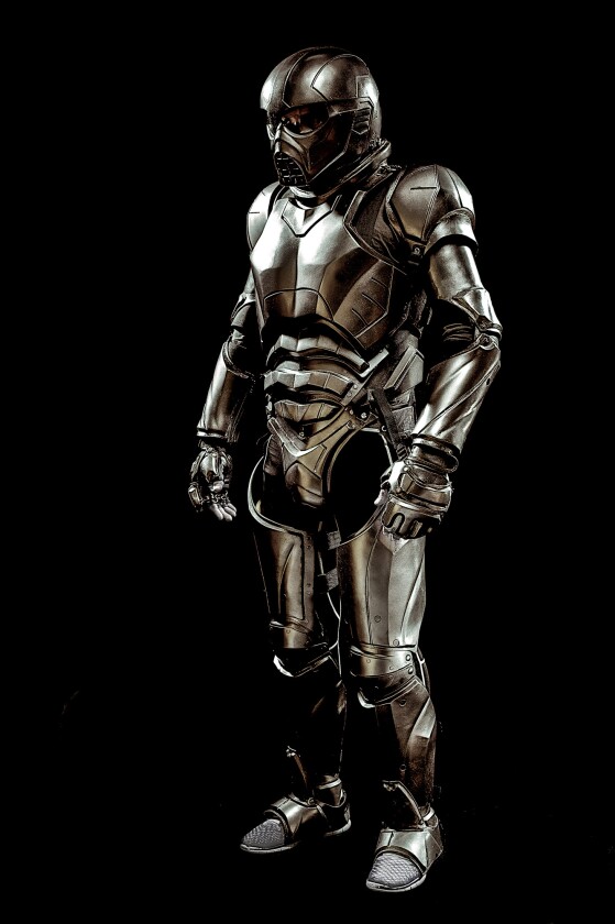 UWM's imposing intelligent armor prototype