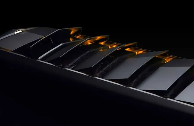 Alienware Aurora offers active venting utilizing fins that open and closed depending on thermal conditions