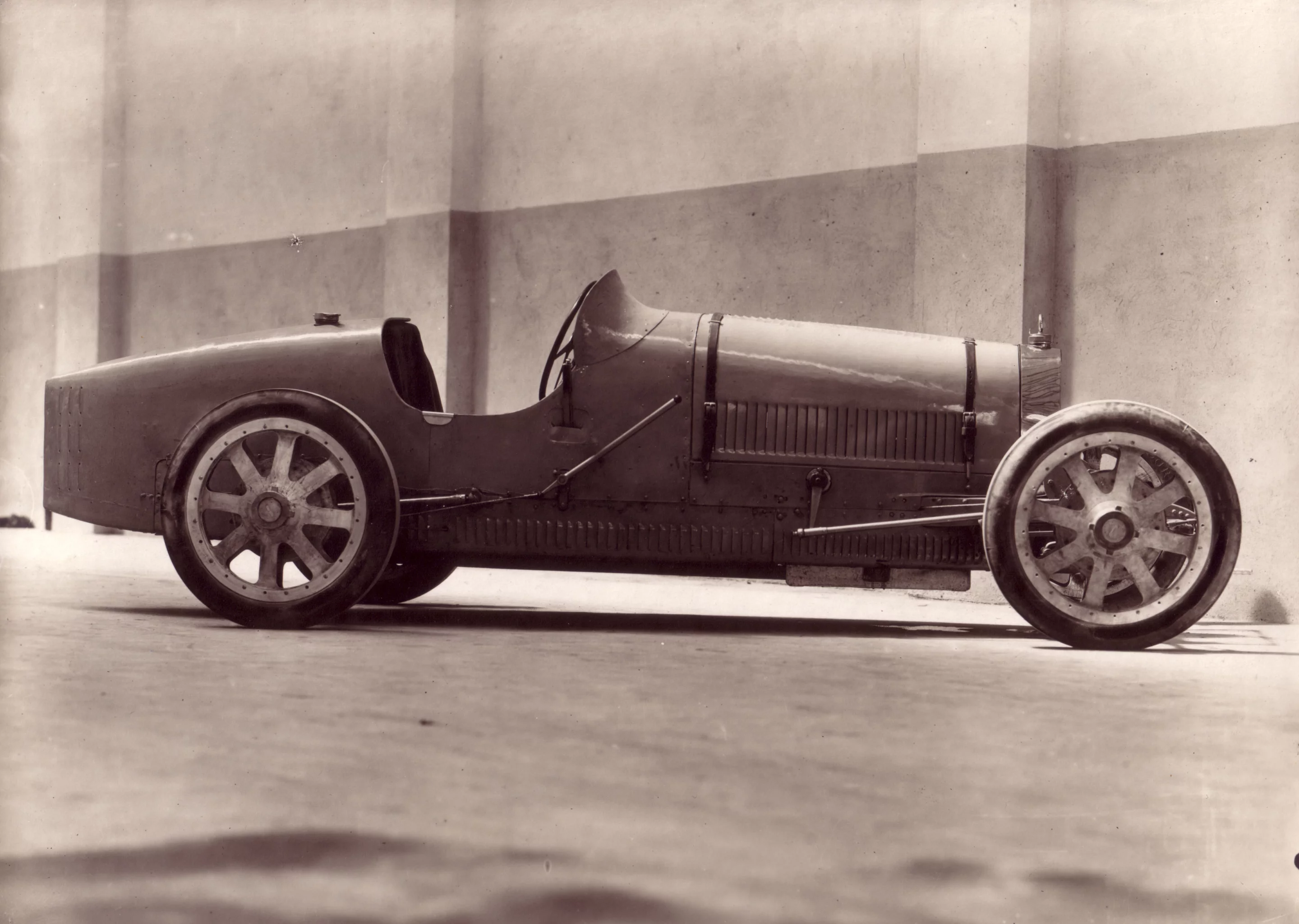 The prototype of the Type 35 - the design would win more than a thousand races and make the car the most successful in motor racing history