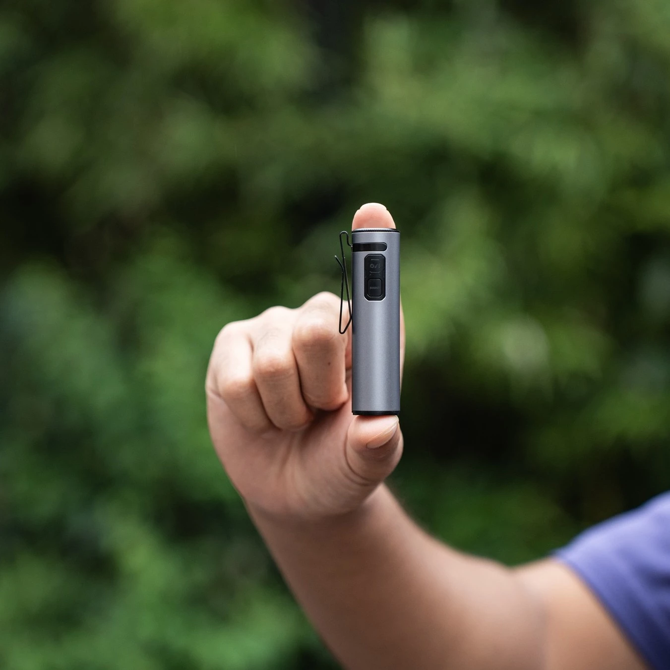 Flextail's swappable batteries also work with select other equipment, including the tiny but powerful Zero Flashlight