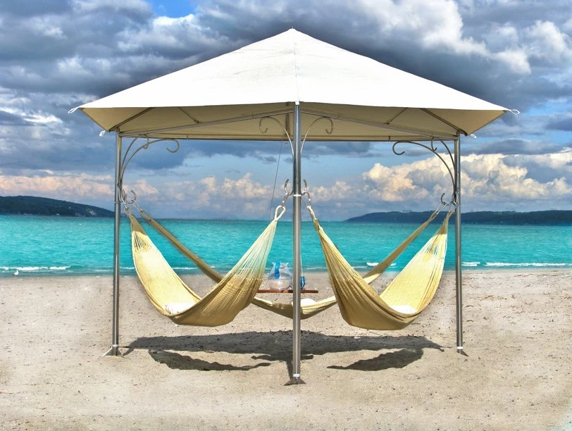 The traditional-looking Eternity would be the perfect home away from home for a day on the beach