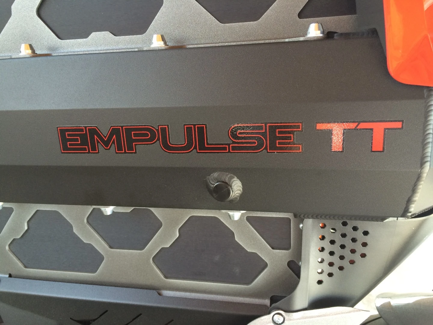 The Brammo Power Li-ion battery generates 10.4 kWh; a marginal increase over the 10.2 kWh of the 2014 Empulse R
