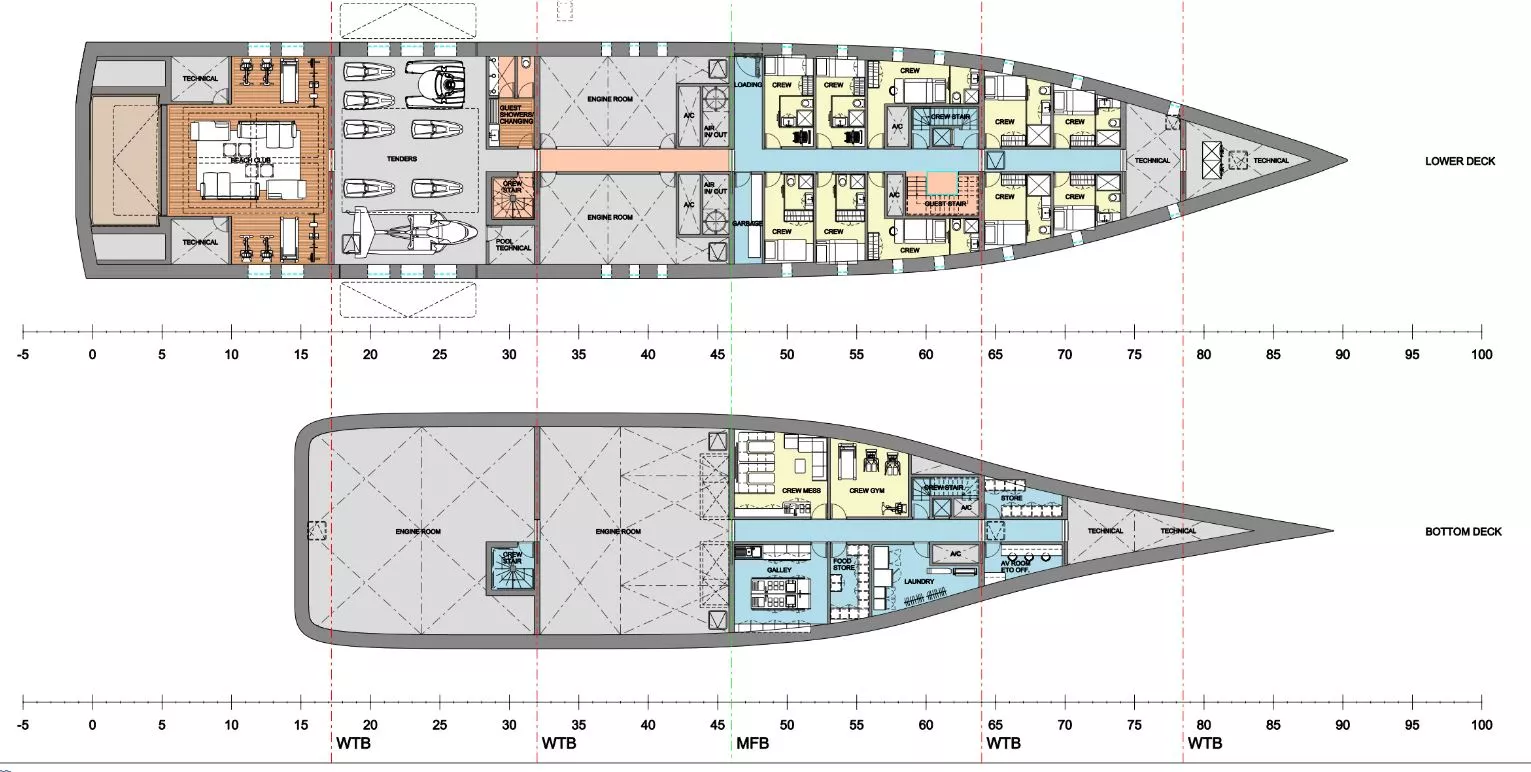 Ida Pfeiffer lower decks