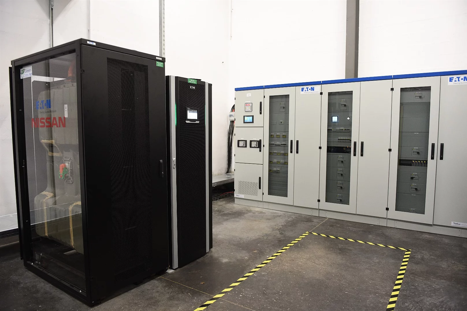 Nissan has teamed up with Eaton to repurpose old Leaf EV batteries for storing renewable energy in data centers