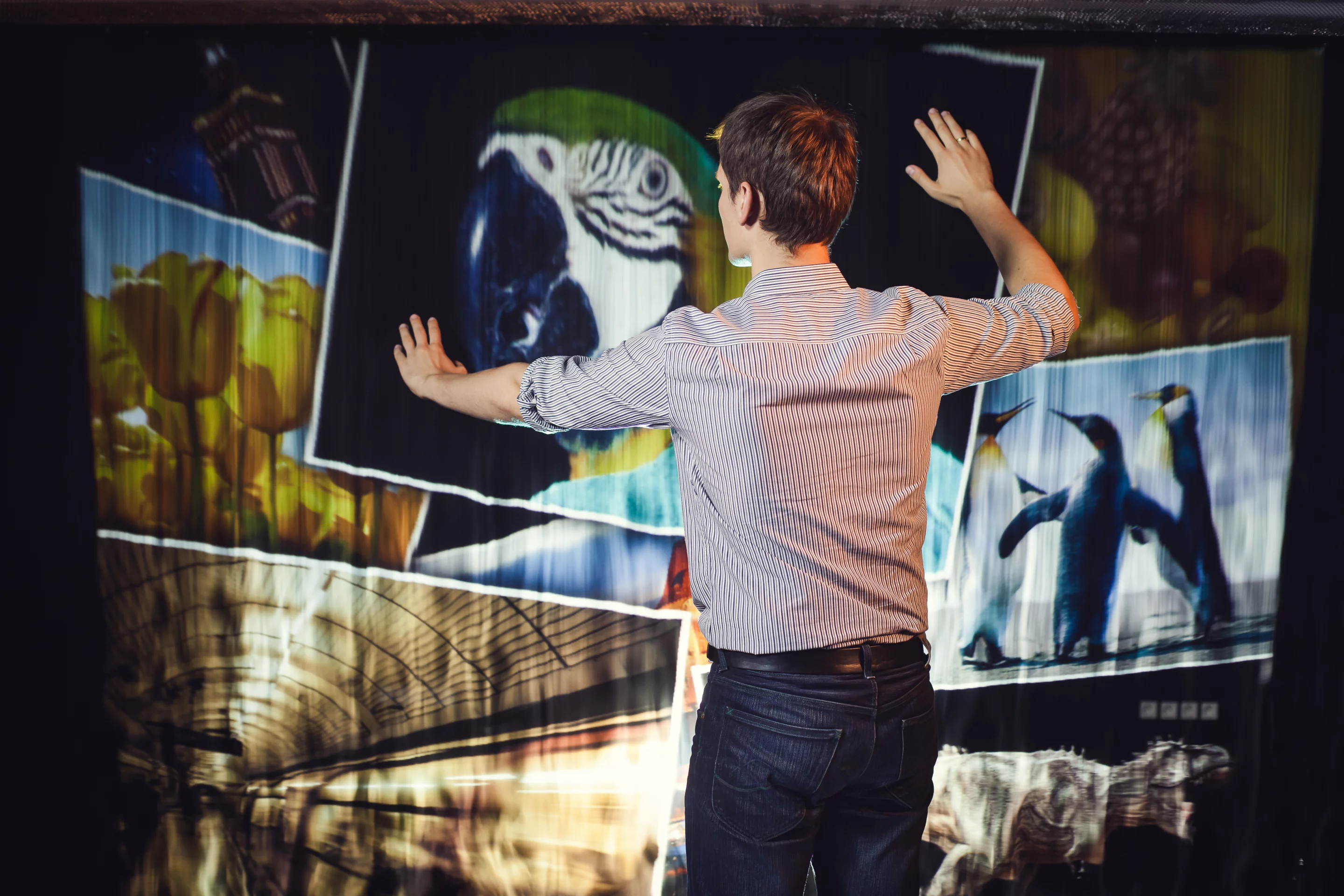 A Minority Report-like interface