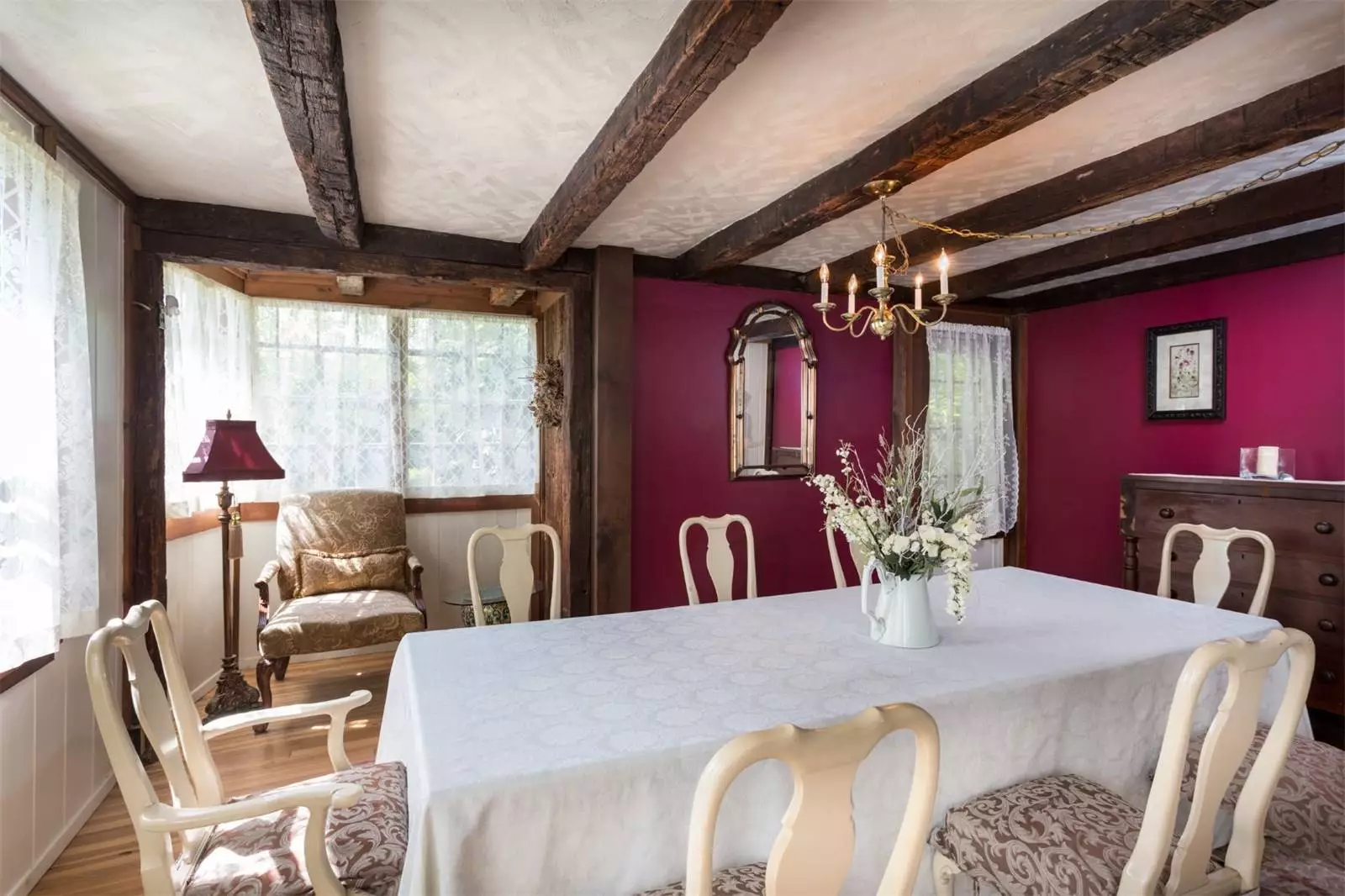 Kitchen inside the Tyringham Gingerbread House estate