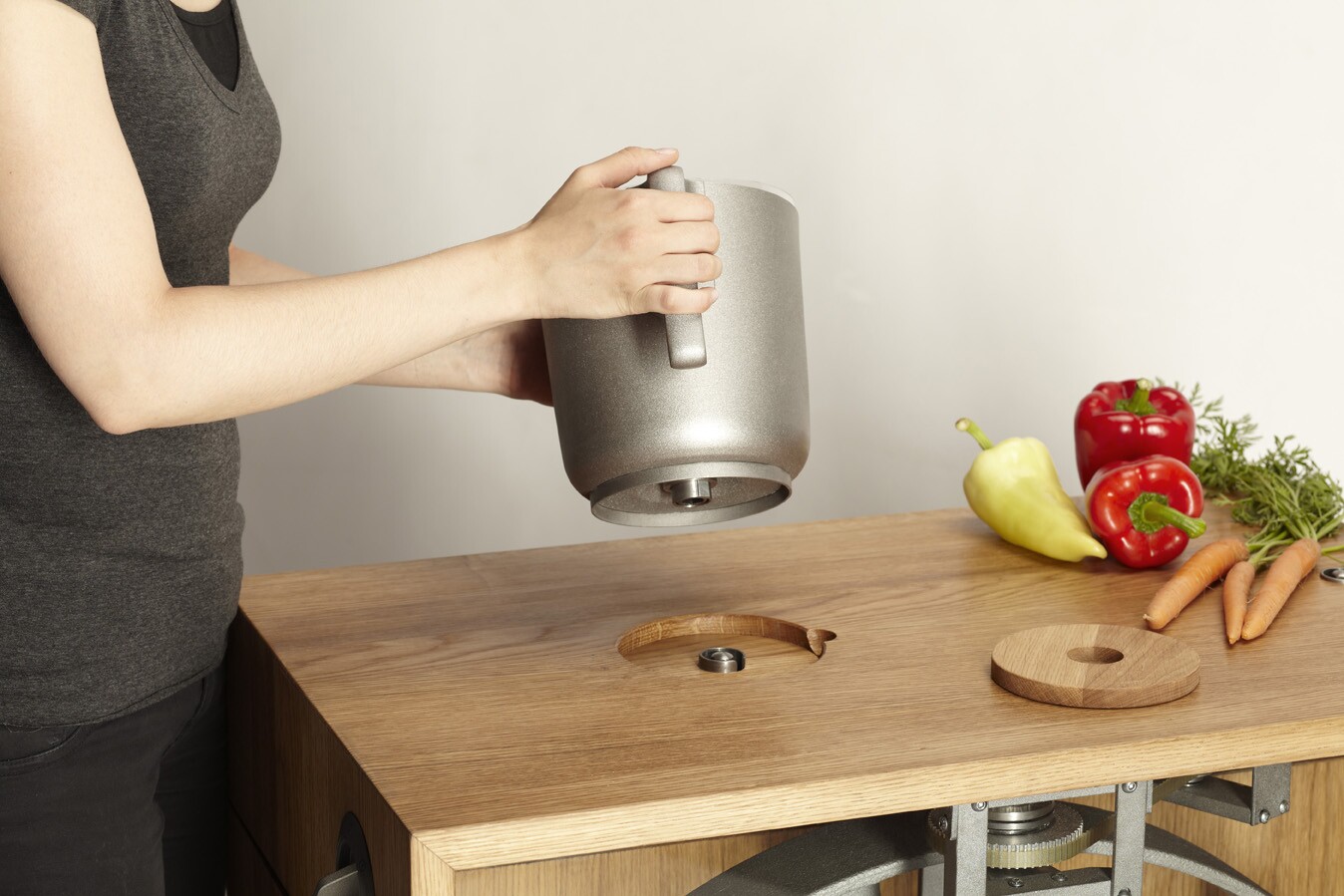 The R2B2 pedalpowered kitchen appliance concept