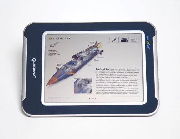 Devices that incorporate Qualcomm's Mirasol displays should begin shipping by the end of 2010