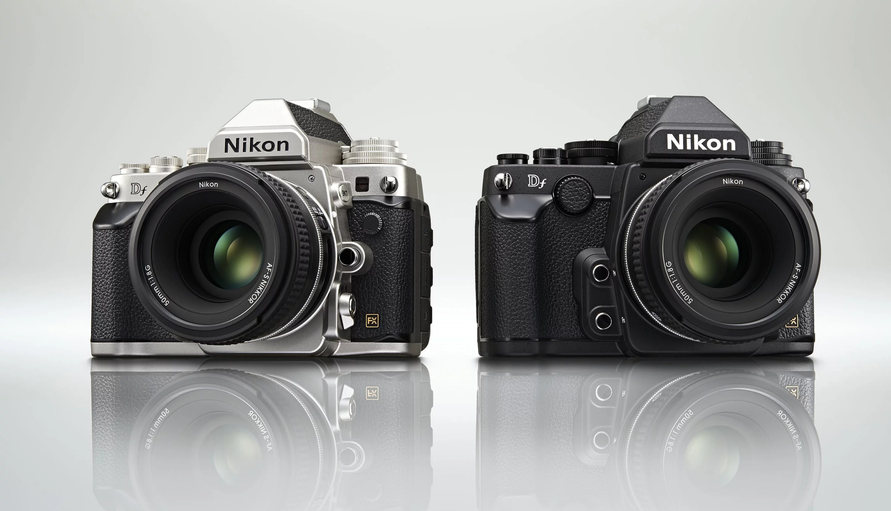 The Nikon Df is a retro-styled and slimmer full-frame DSLR