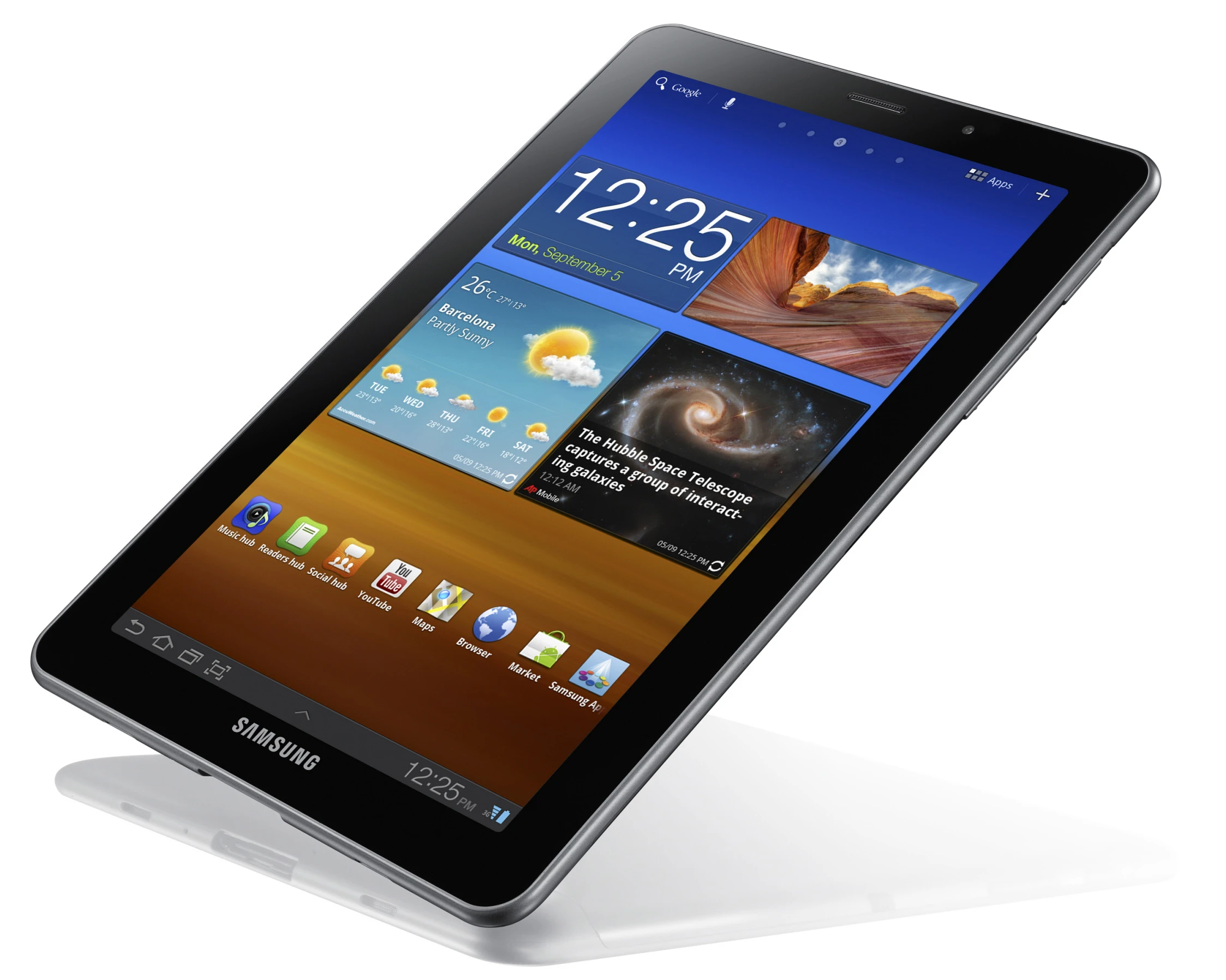 The Samsung Galaxy Tab 7.7