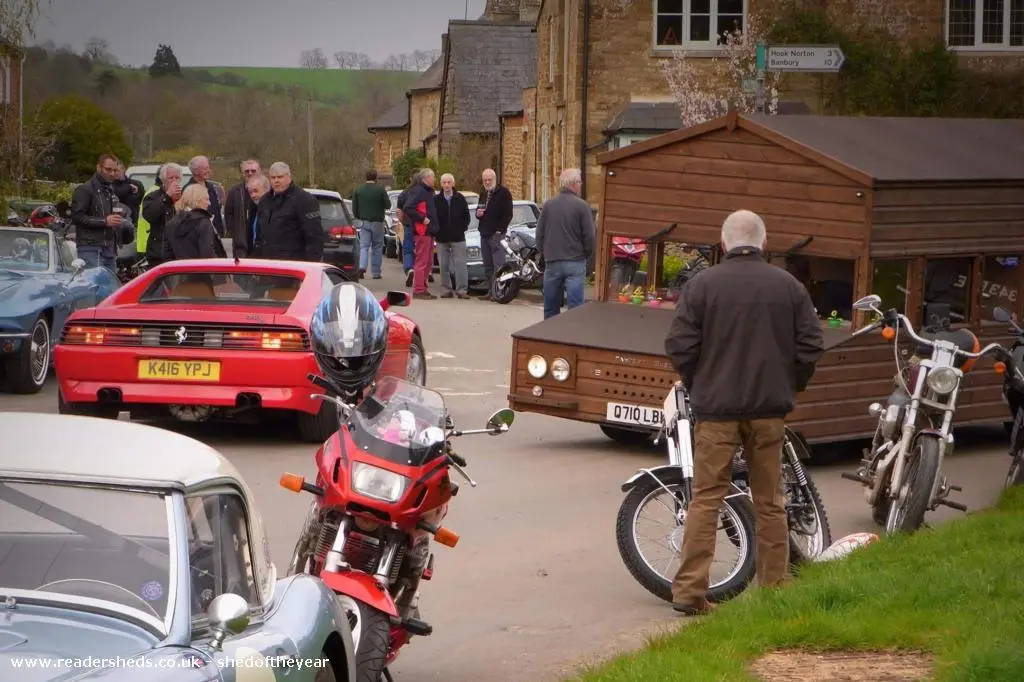 The aptly-named Fastest Shed sports a V6 engine