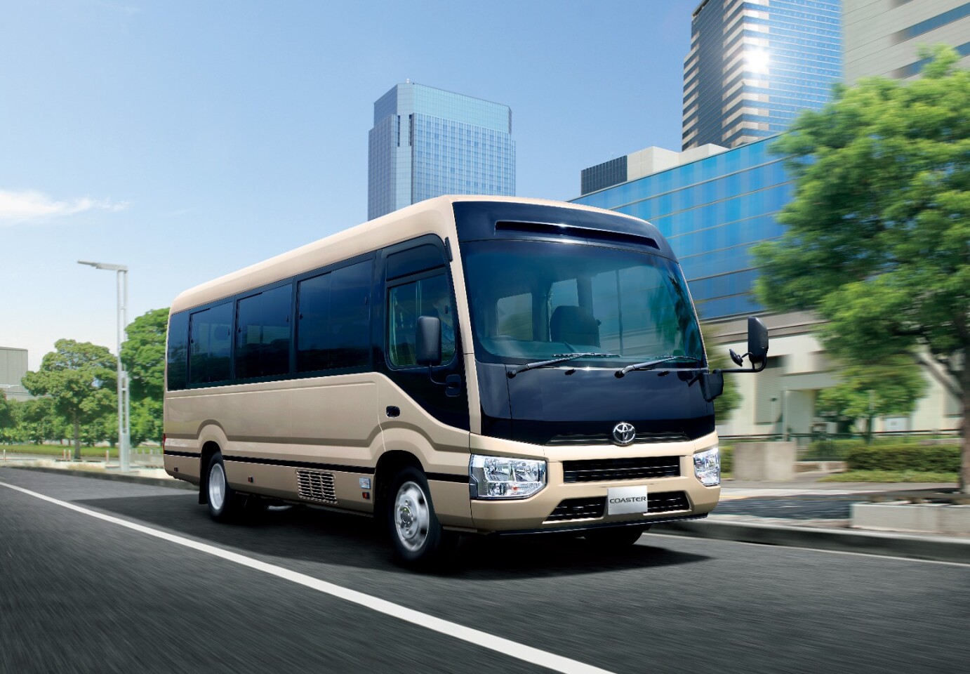 Toyota refreshes longserving shuttle bus