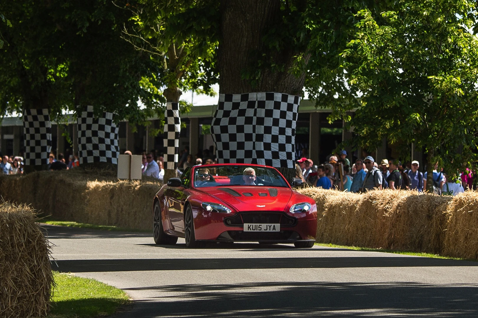 Aston Martin Vantage Roadster and Aston Martin CEO Dr Andy Palmer