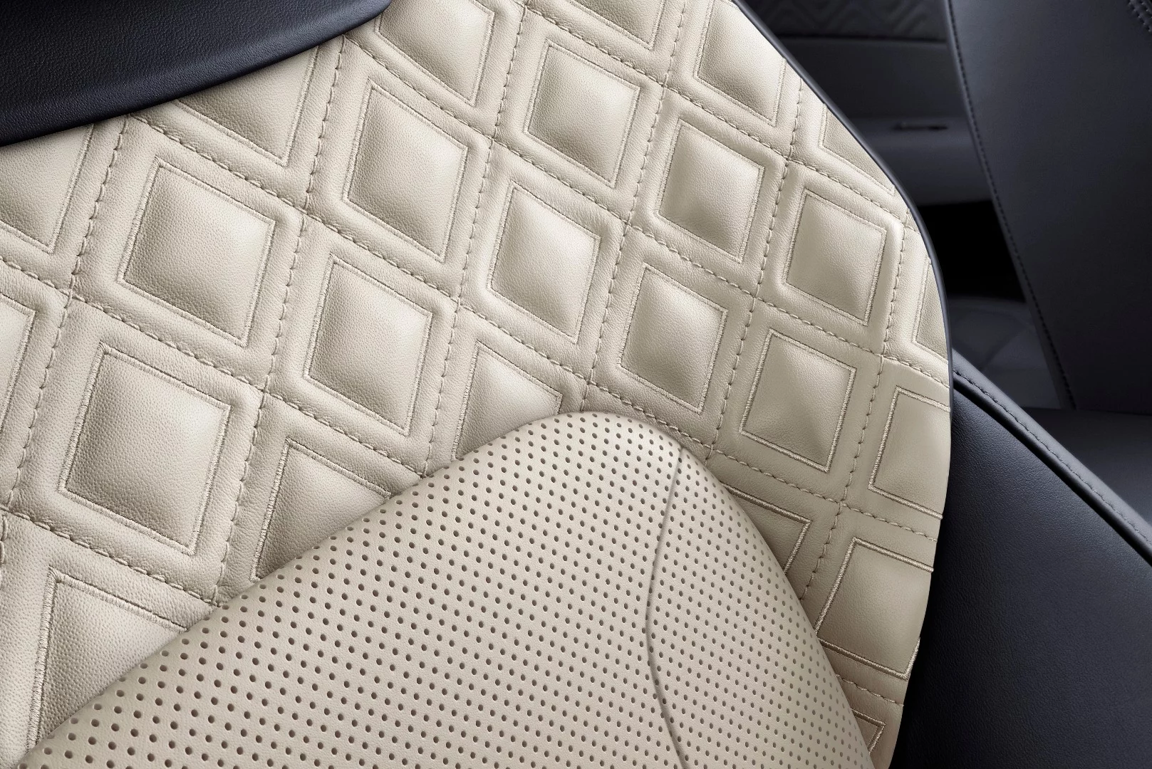 The gorgeous detailing on the Continental GT seats