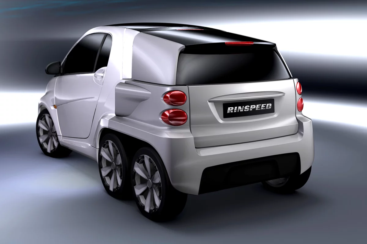 Rinspeed's modular "Dock Go" concept comprises a vehicular backpack that docks to the rear of an electric vehicle