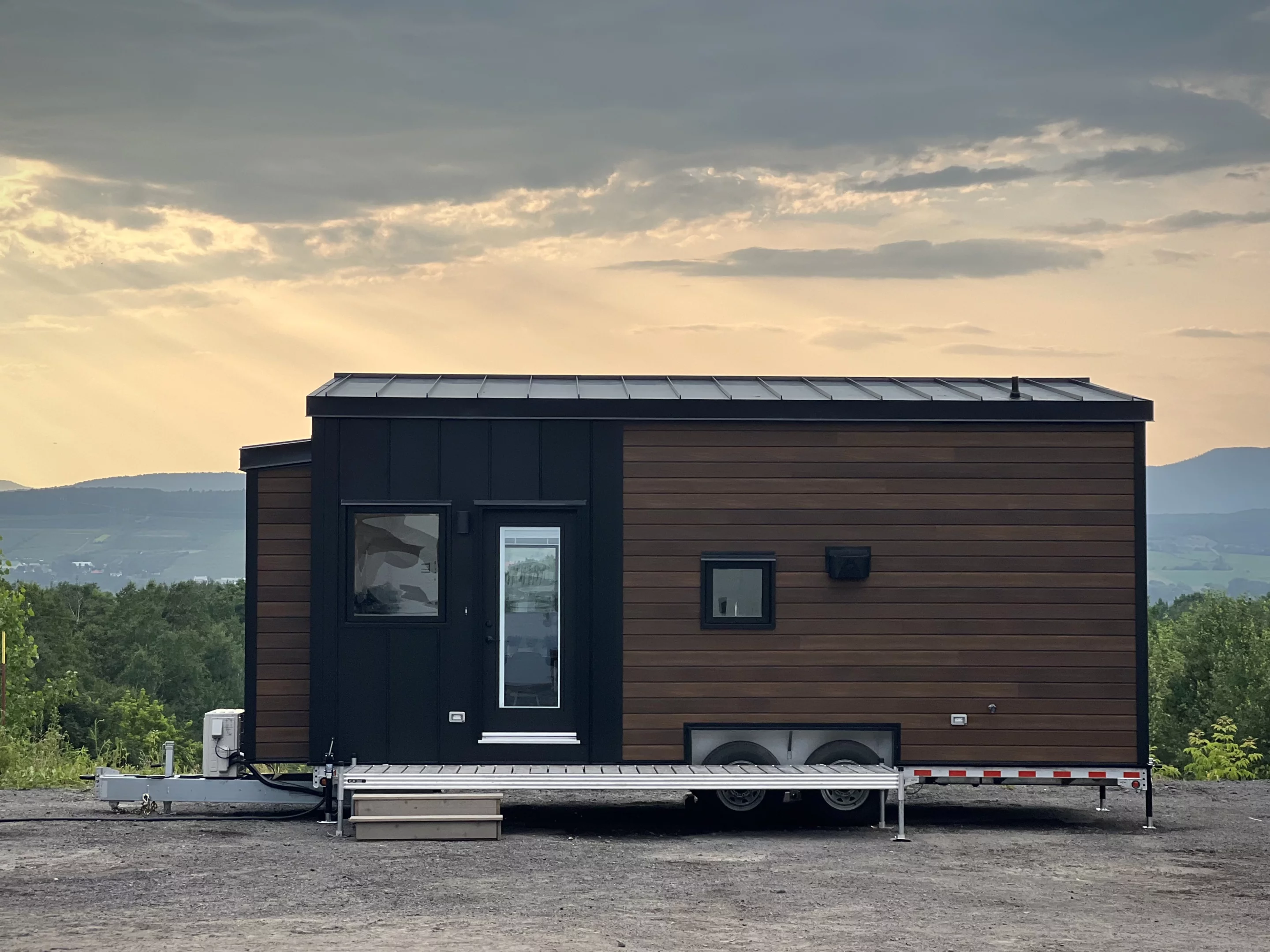 Minimaliste's Thuya line of tiny houses starts at US$125,000