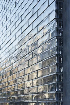 The glass block facade weighs 13 tonnes (Image: Hiroshi Nakamura & NAP)