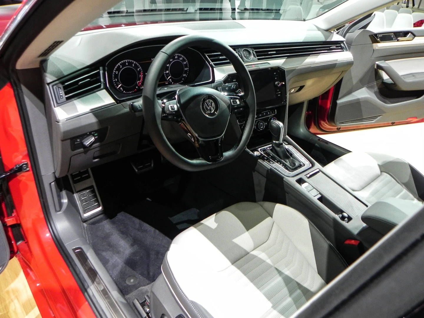 Inside, VW's signature simplicity is augmented by a lot more technology than one might expect from the German make