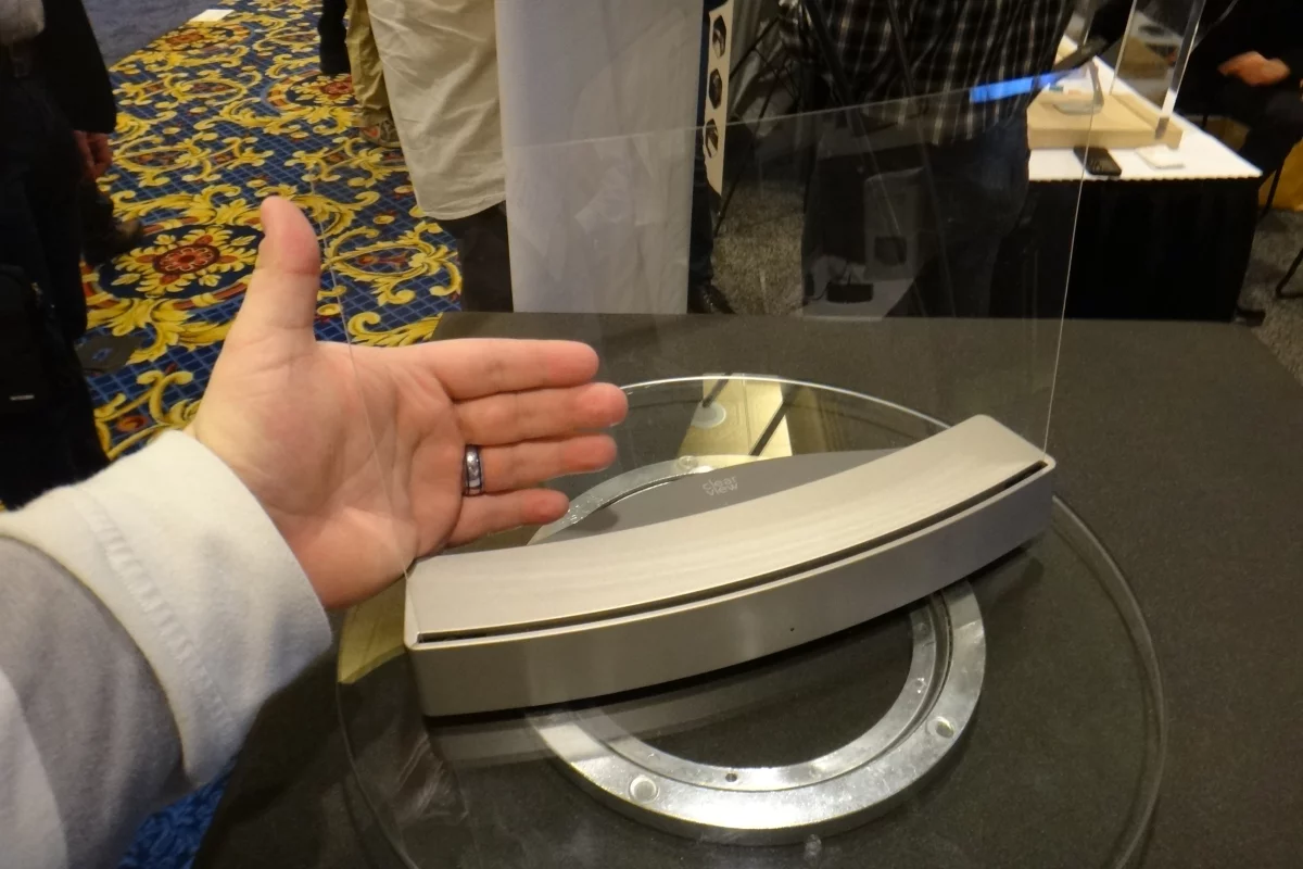 The Clio on display at CES