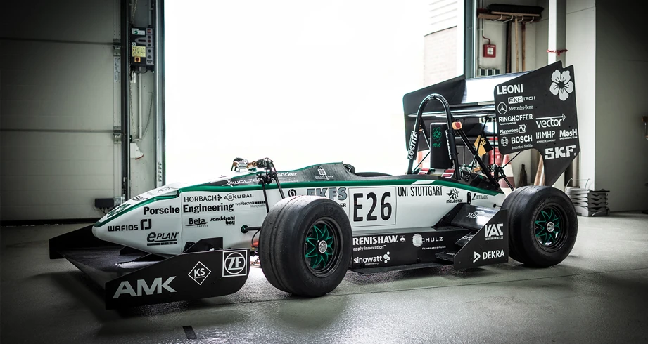 The University of Stuttgart's project is designed to raise awareness about electric cars