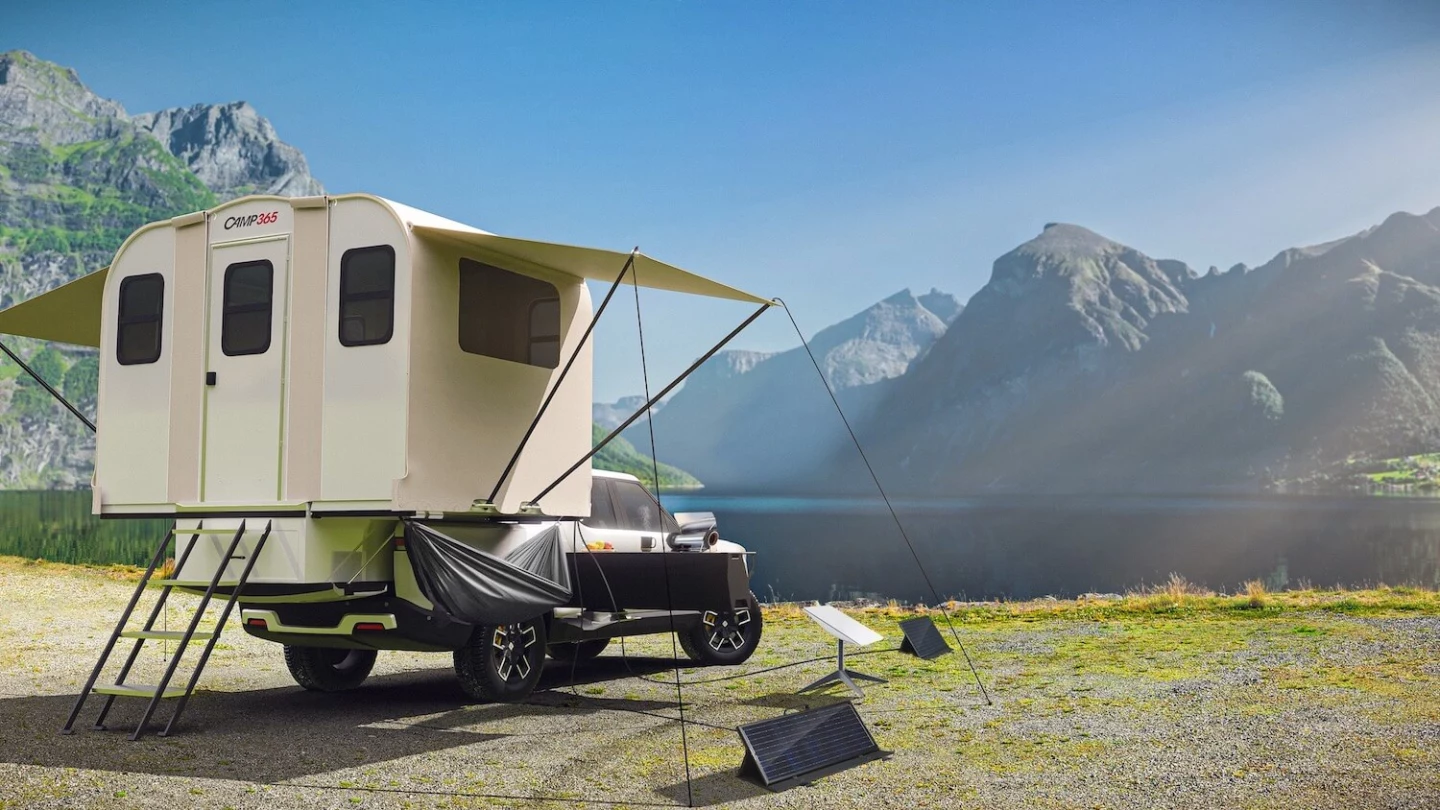 The Camp365 Model T will include hammock hangers