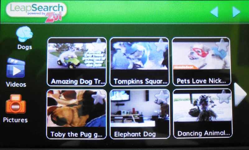 Every category has multiple screens of content for kids to scroll through (Photo: Lakshmi Sandhana/Gizmag)