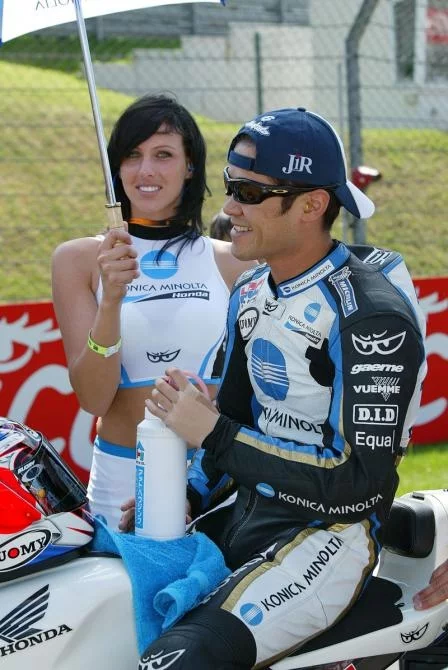 A year to forget for Tamada - a former GP winner, he hasn't looked like a win this year with a best of seventh.