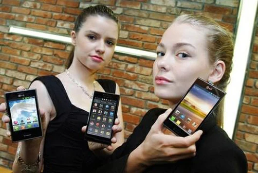 The L3, L5 and L7 smartphones from LG's new L-Style range