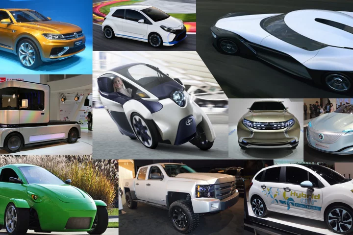 Gizmag takes a look at our favorite eco-friendly concept cars from the past 12 months